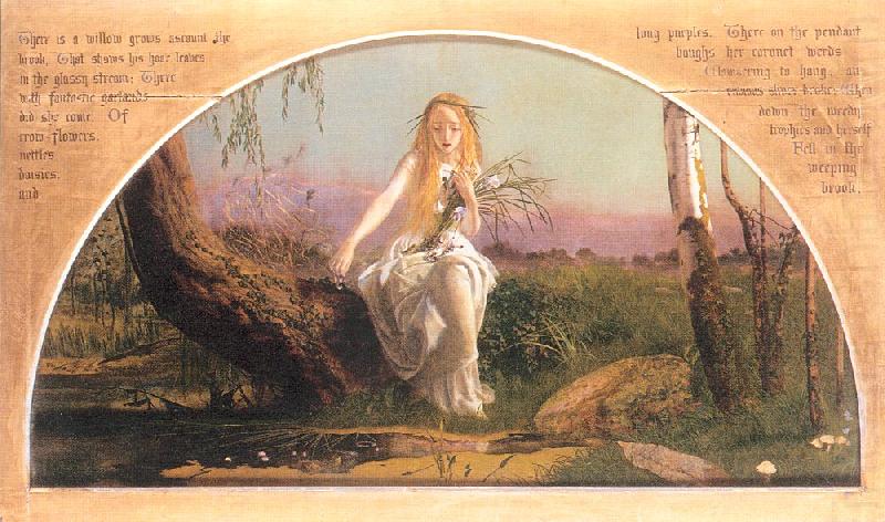 Arthur Devis Ophelia china oil painting image